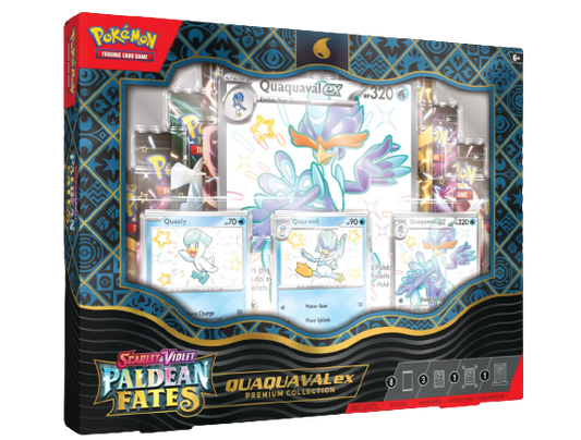 Pokémon TCG Paldean Fates Premium Collection - Quaquaval ex