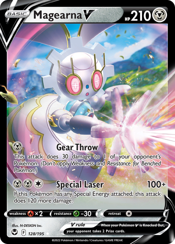 Magearna V 128/195 (Silver Tempest)