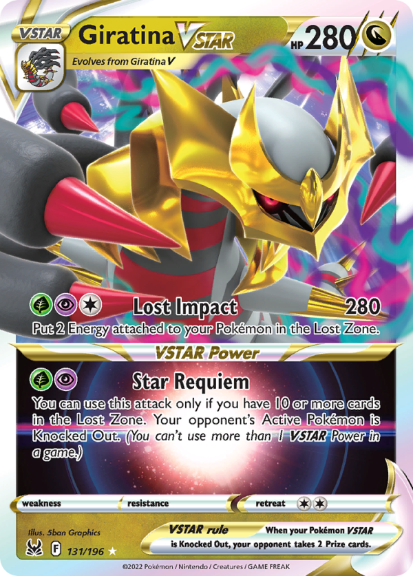 Giratina VSTAR 131/196 (Lost Origin)