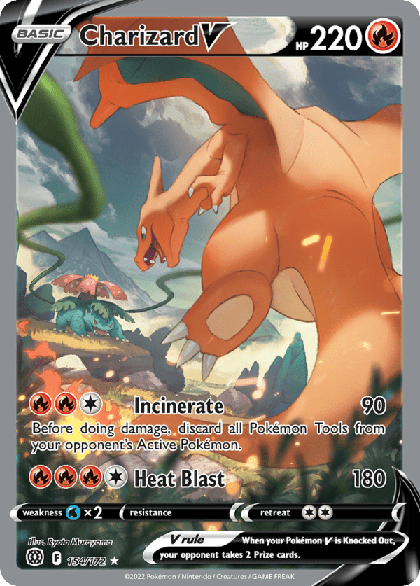 Charizard V 154/172 (Brilliant Stars)