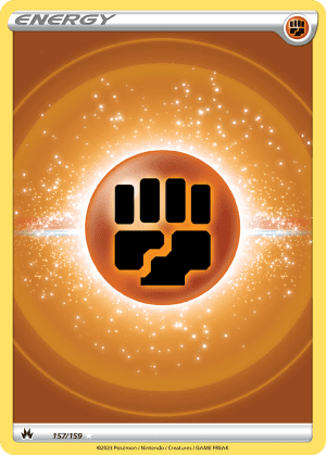Fighting Energy (Holo) 157/159 (Crown Zenith)