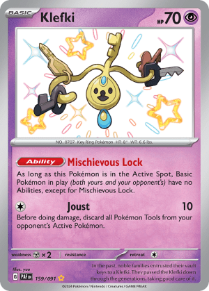 Klefki 159/091 (Paldean Fates)