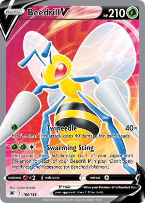 Beedrill V 160/189 (Astral Radiance)