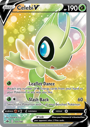 Celebi V 160/198 (Chilling Reign)