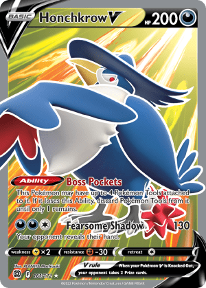 Honchkrow V 161/172 (Brilliant Stars)
