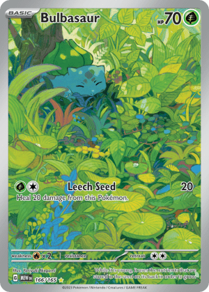 Bulbasaur 166/165 (Pokémon 151)