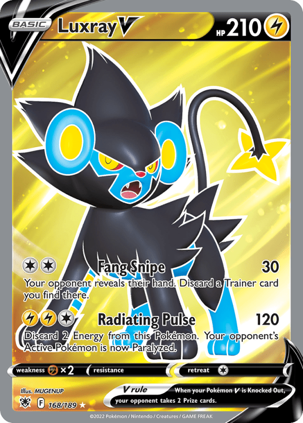 Luxray V 168/189 (Astral Radiance)