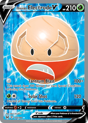 Hisuian Electrode V 172/196 (Lost Origin)