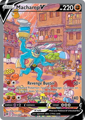 Machamp V 172/189 (Astral Radiance)