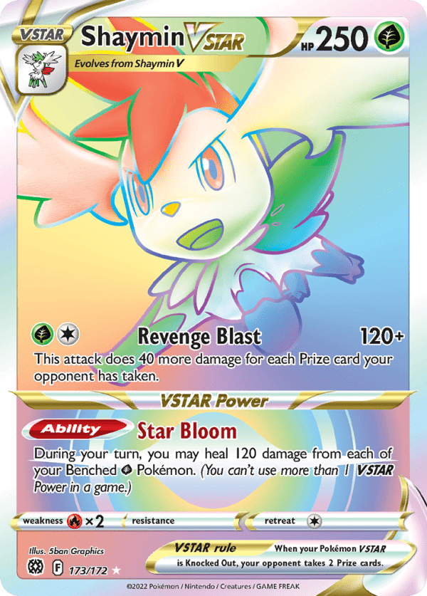 Shaymin VSTAR 173/172 (Brilliant Stars)