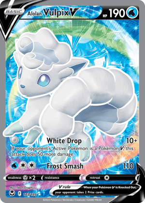 Alolan Vulpix V 173/195 (Silver Tempest)