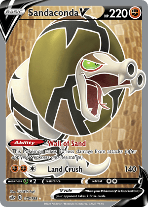 Sandaconda V 175/198 (Chilling Reign)