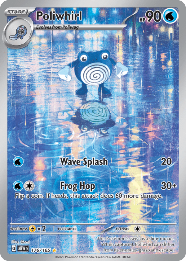 Poliwhirl 176/165 (Pokémon 151)