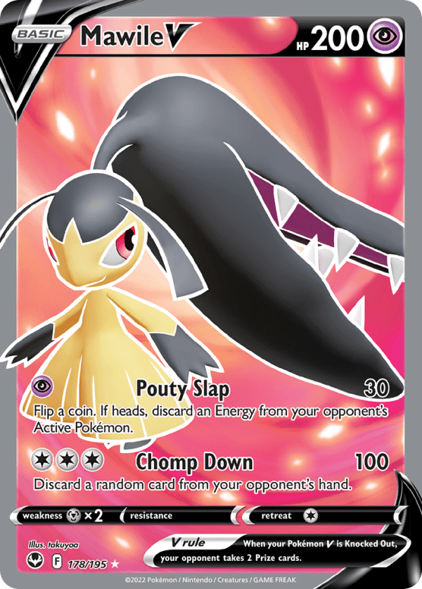 Mawile V 178/195 (Silver Tempest)