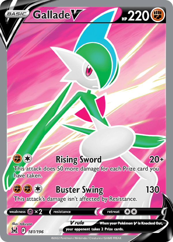 Gallade V 181/196 (Lost Origin)