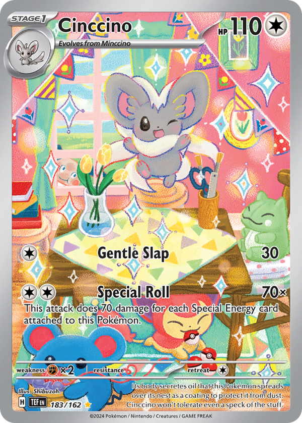 Cinccino 183/162 (Temporal Forces)