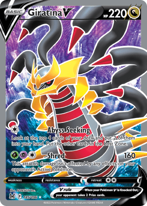 Giratina V 185/196 (Lost Origin)