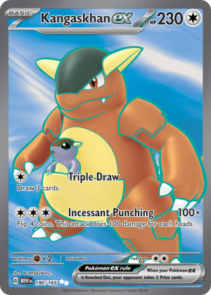 Kangaskhan ex 190/165 (Pokémon 151)