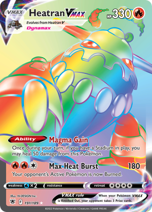 Heatran VMAX 191/189 (Astral Radiance)