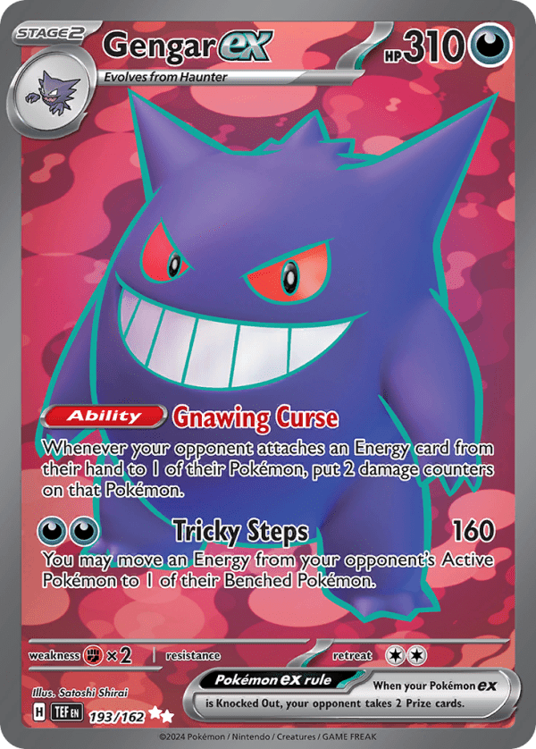 Gengar ex 193/162 (Temporal Forces)