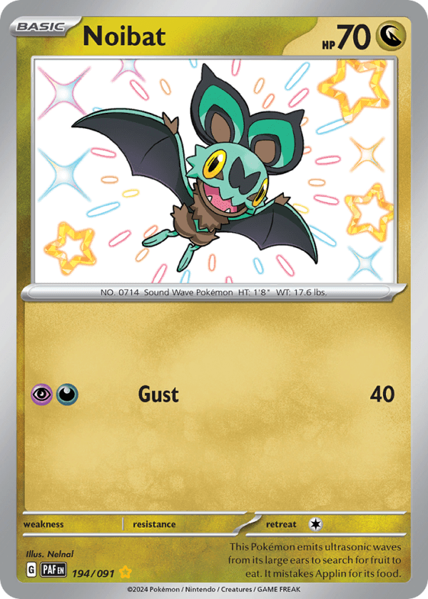 Noibat 194/091 (Paldean Fates)