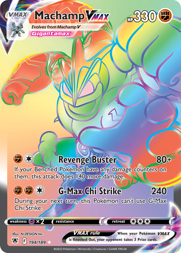 Machamp VMAX 194/189 (Astral Radiance)