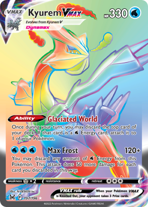 Kyurem VMAX 197/196 (Lost Origin)