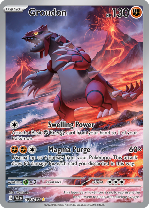 Groudon 199/182 (Paradox Rift)