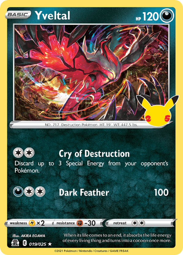 Yveltal 019/025 (Celebrations)