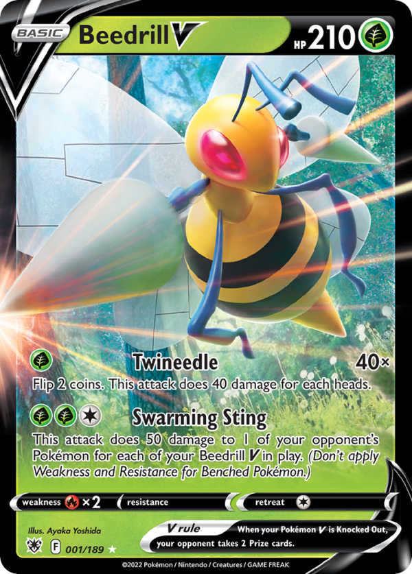 Beedrill V 001/189 (Astral Radiance)