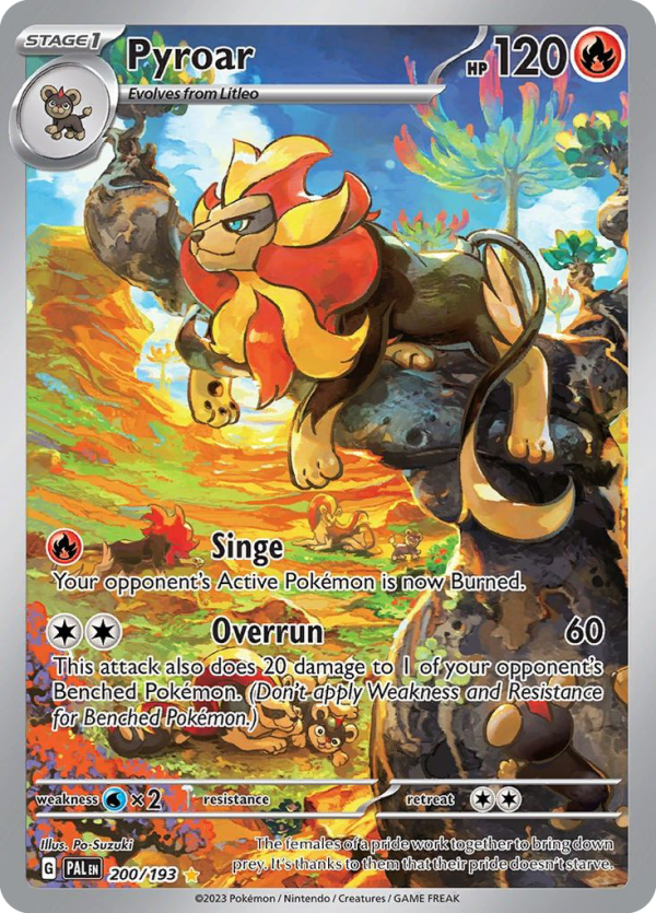 Pyroar 200/193 (Paldea Evolved)