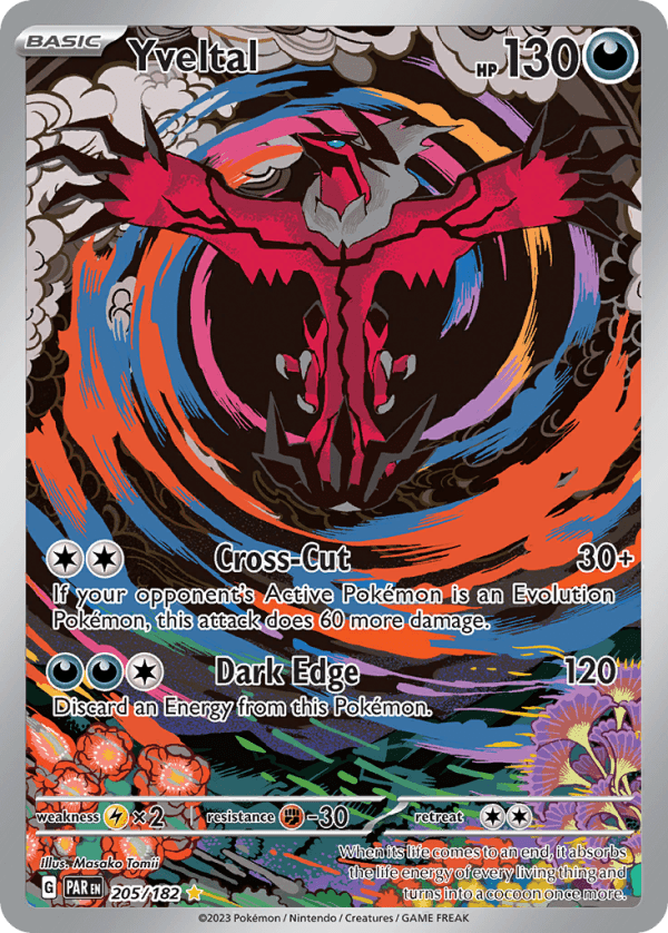 Yveltal 205/182 (Paradox Rift)