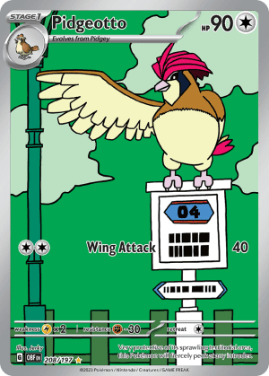 Pidgeotto 208/197 (Obsidian Flames)