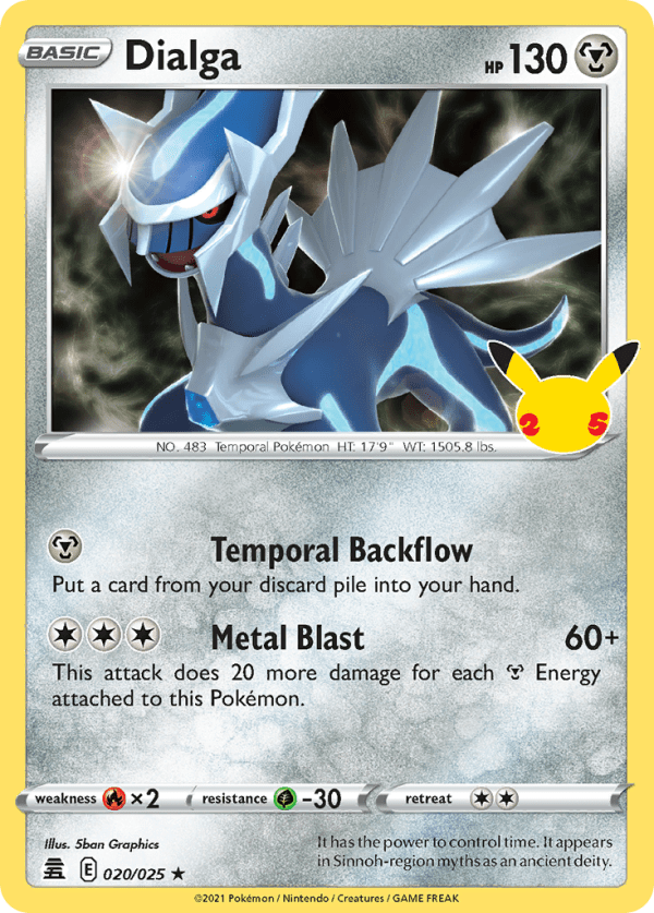 Dialga 020/025 (Celebrations)