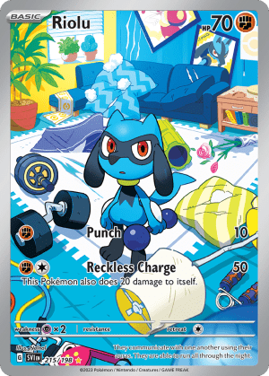 Riolu 215/198 (Scarlet & Violet)