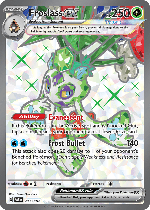 Froslass ex 217/182 (Paradox Rift)