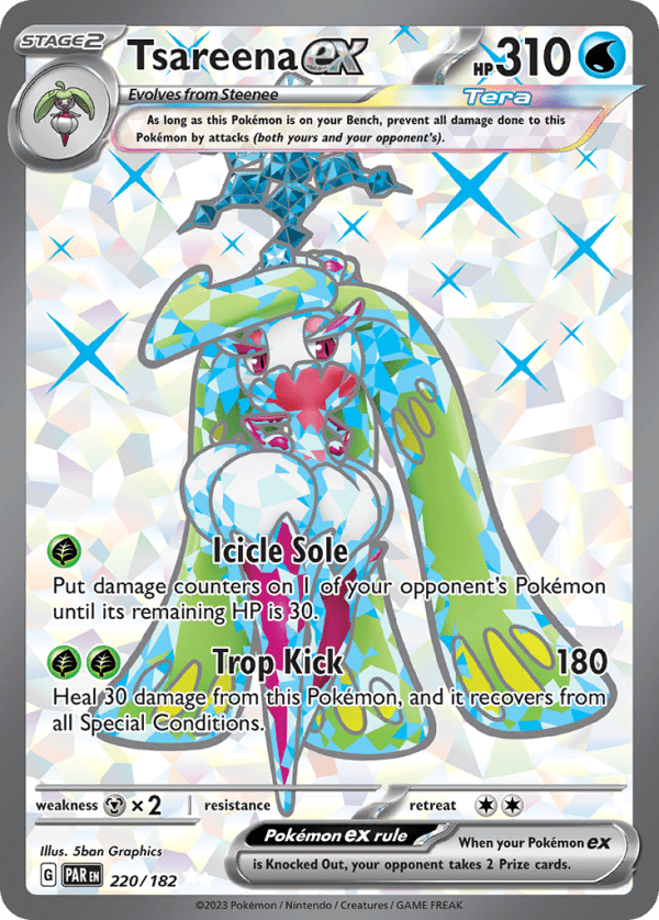 Tsareena ex 220/182 (Paradox Rift)