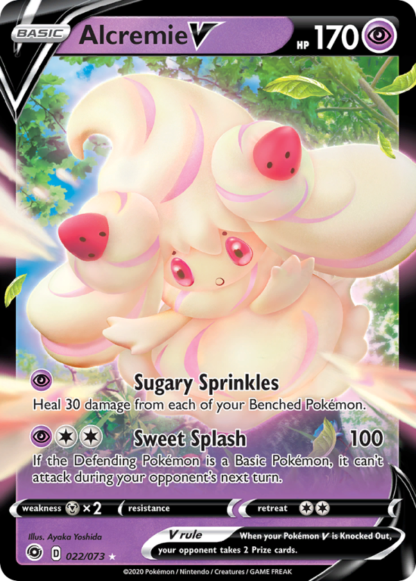 Alcremie V 022/073 (Champion's Path)