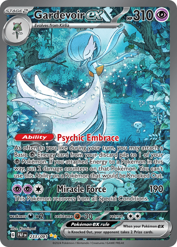 Gardevoir ex 233/091 (Paldean Fates)