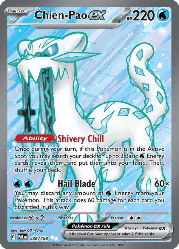 Chien-Pao ex 236/193 (Paldea Evolved)