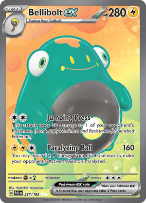 Bellibolt ex 237/193 (Paldea Evolved)
