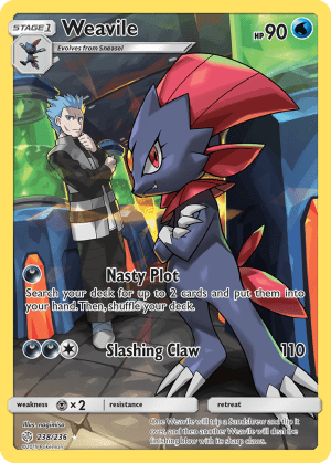 Weavile 238/236 (Cosmic Eclipse)