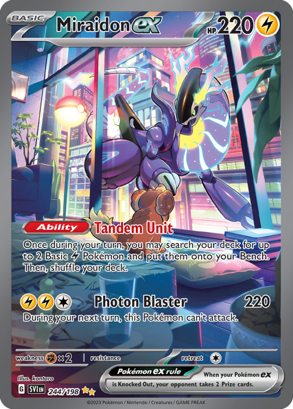 Miraidon ex 244/198 (Scarlet & Violet)