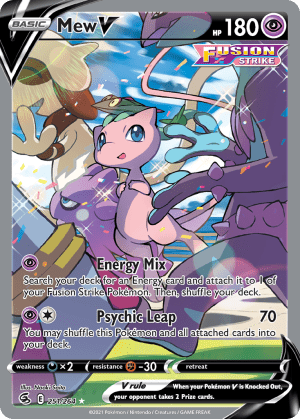 Mew V 251/264 (Fusion Strike)