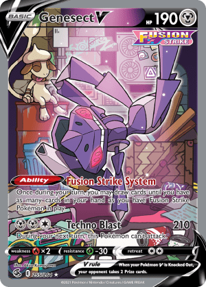 Genesect V 255/264 (Fusion Strike)