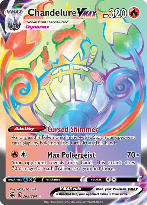 Chandelure VMAX 265/264 (Fusion Strike)