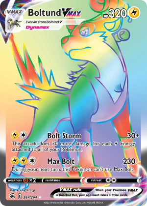 Boltund VMAX 267/264 (Fusion Strike)