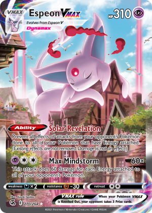 Espeon VMAX 270/264 (Fusion Strike)