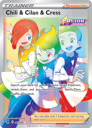 Chili & Cilan & Cress 273/264 (Fusion Strike)
