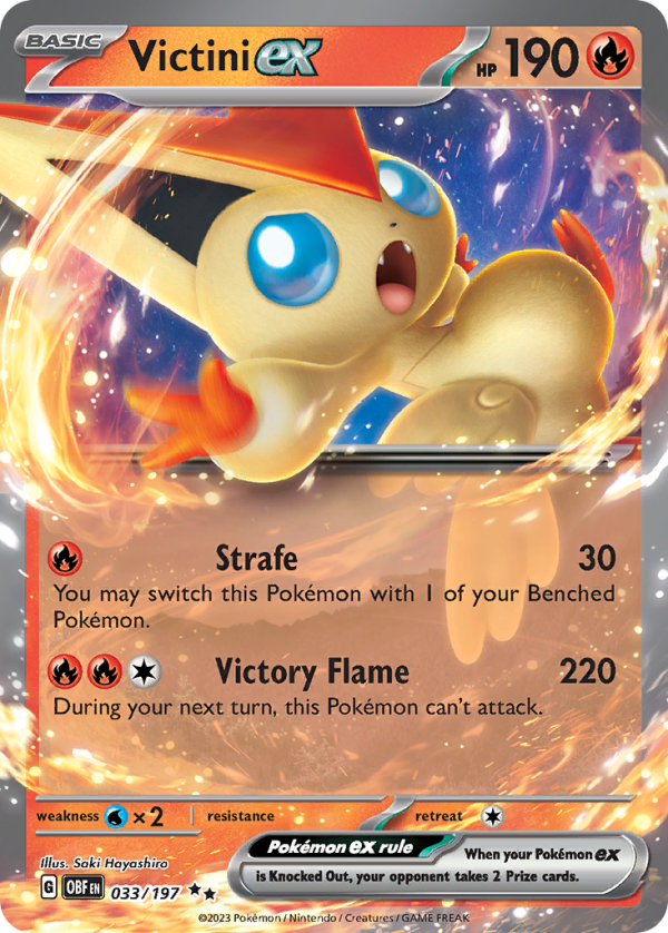 Victini ex 033/197 (Obsidian Flames)